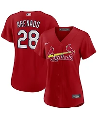 Women's Nolan Arenado Red St. Louis Cardinals Alternate Replica Player Jersey