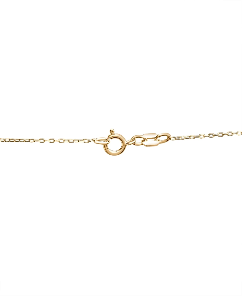 Multi-Gemstone Teardrop 18" Pendant Necklace (1 ct. t.w.) Sterling Silver