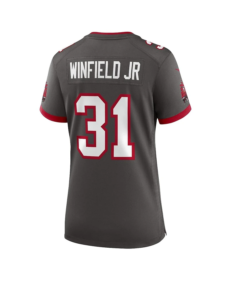 Nike Women's Antoine Winfield Jr. Pewter Tampa Bay Buccaneers Game Jersey