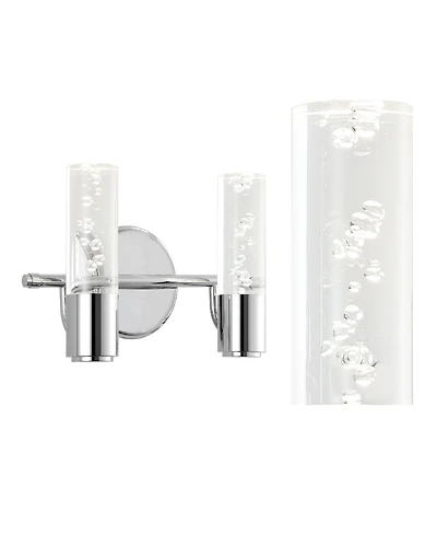 Bolha 2-Light Minimalist Modern Bubble Integrated Led Vanity Light