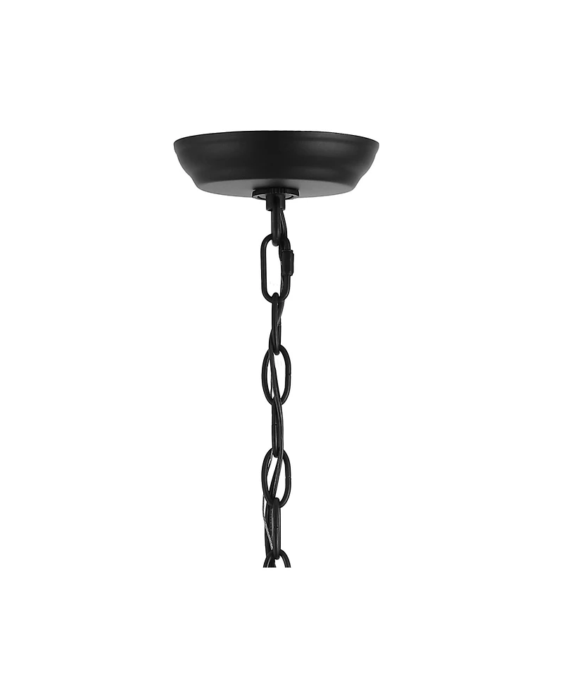 Oberto Ring 8-Light Rustic Farmhouse Led Chandelier