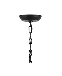Oberto Ring 8-Light Rustic Farmhouse Led Chandelier