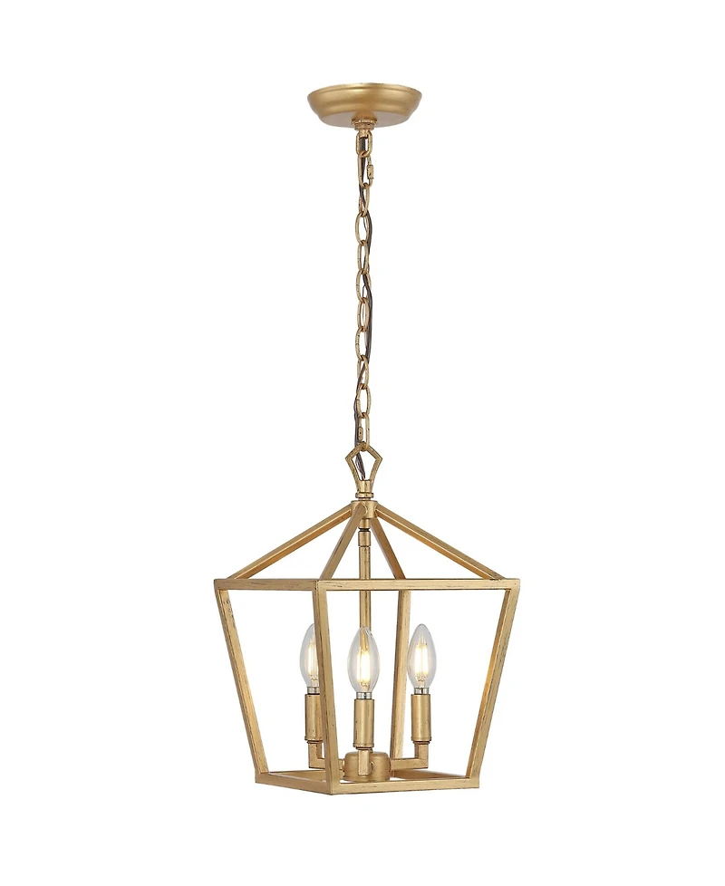 Ojai 3-Light Classic Modern Lantern Led Pendant