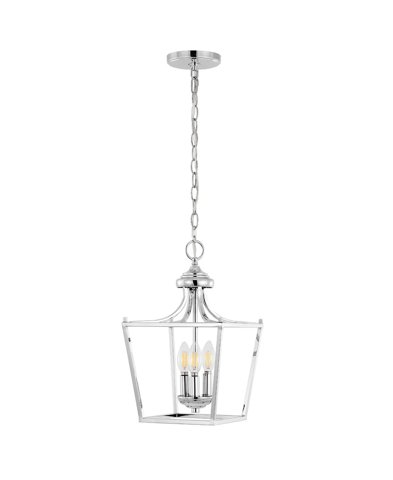 Camden -Light Iron Classic Midcentury Pendant Lantern