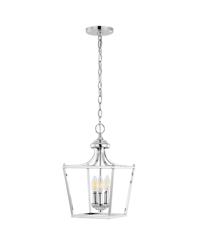 Camden 3-Light Iron Classic Midcentury Pendant Lantern