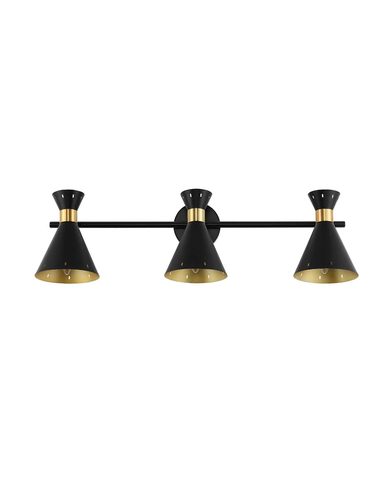 Elroy 3-Light Iron Retro Contemporary Led Track Light