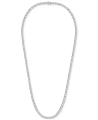 Men's Diamond 24" Tennis Necklace (8 ct. t.w.) in 14k White Gold