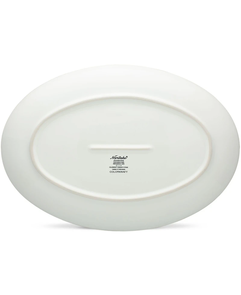 Noritake Colorkraft Essence Oval Platter, 16"