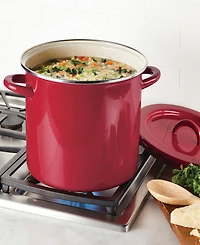 Rachael Ray Create Delicious Enamel on Steel 12-Qt. Stockpot