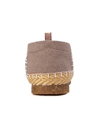 Women's Clementine Slip-On Organic Hemp Canvas Espadrille-Inspired Shoes