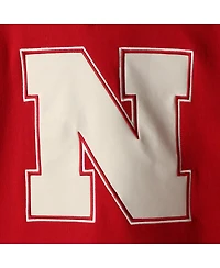 Men's Scarlet Nebraska Huskers 2.0 Lace-Up Pullover Hoodie