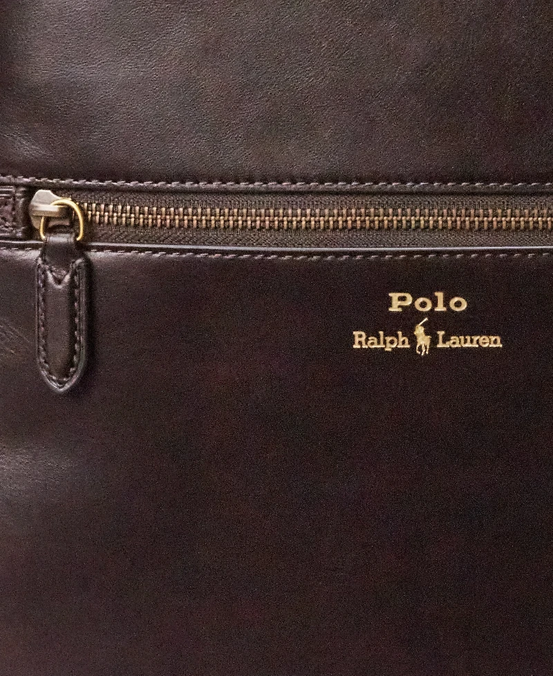 Polo Ralph Lauren Men's Leather Backpack
