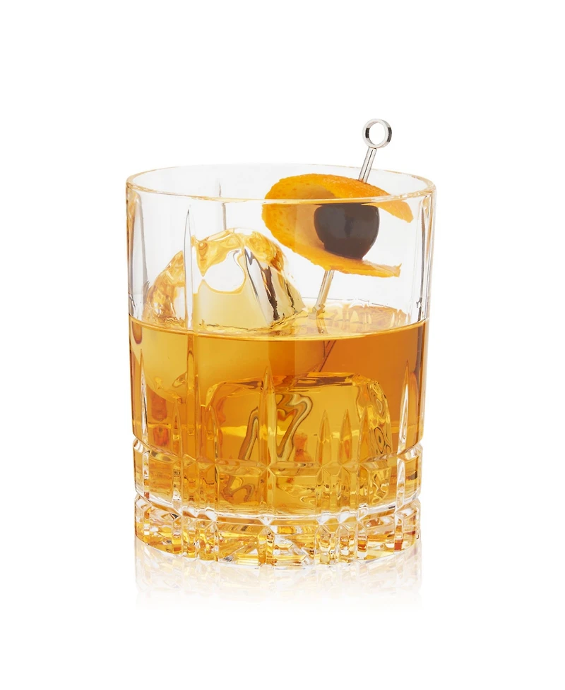 Spiegelau Perfect Serve Double Old Fashioned Glass Set, Set of 4, 13 Oz