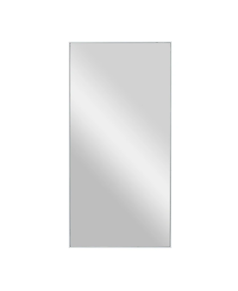 Wood Contemporary Wall Mirror