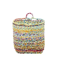 Eclectic Storage Basket, 23" x 18"