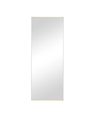 Wood Contemporary Wall Mirror