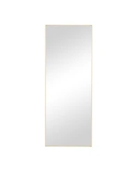 Wood Contemporary Wall Mirror