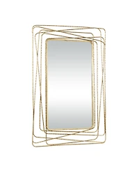 Metal Contemporary Wall Mirror, 47" x 31"