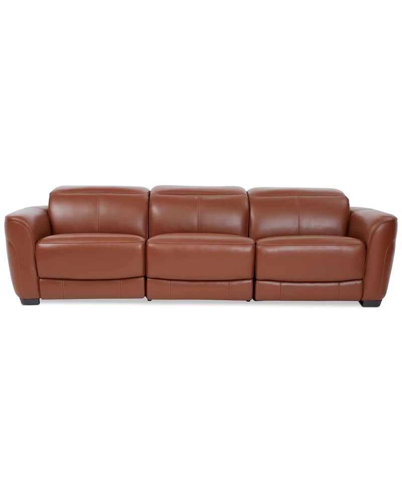 Lexanna -Pc. Leather Sofa with Power Motion Recliners