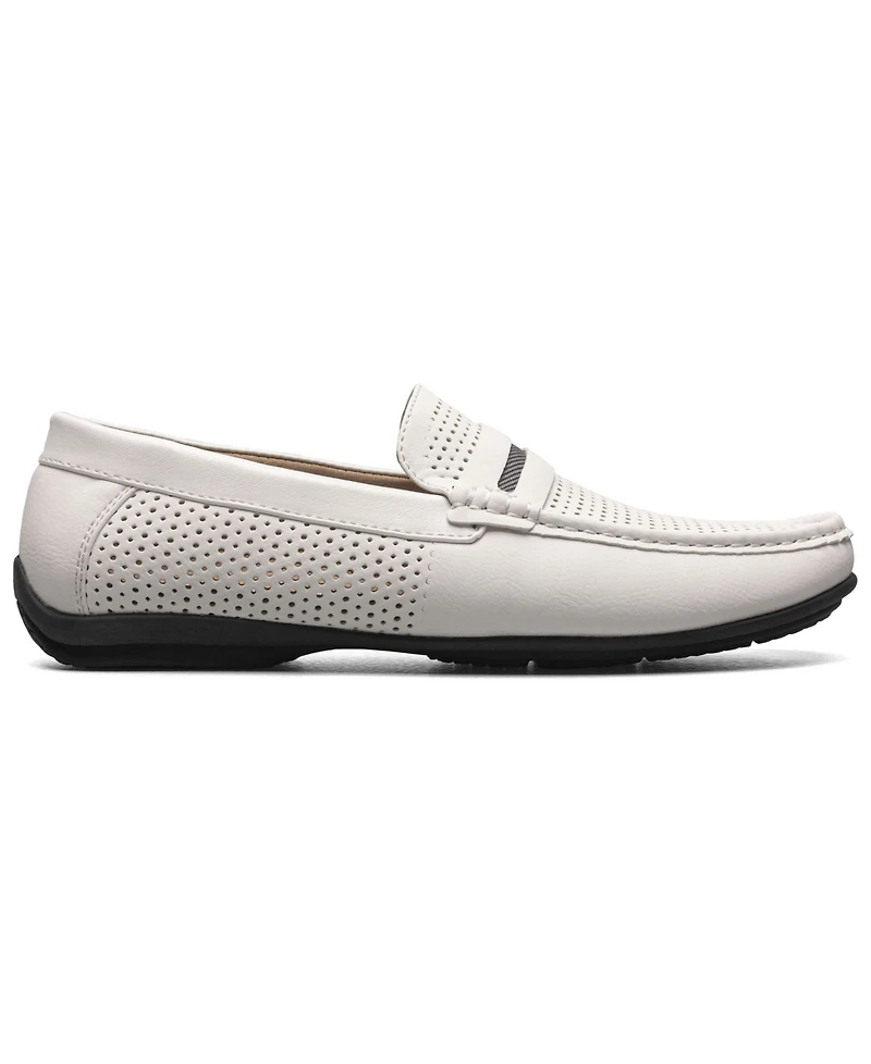 Men's Corby Moccasin Toe Saddle Slip-on Loafer