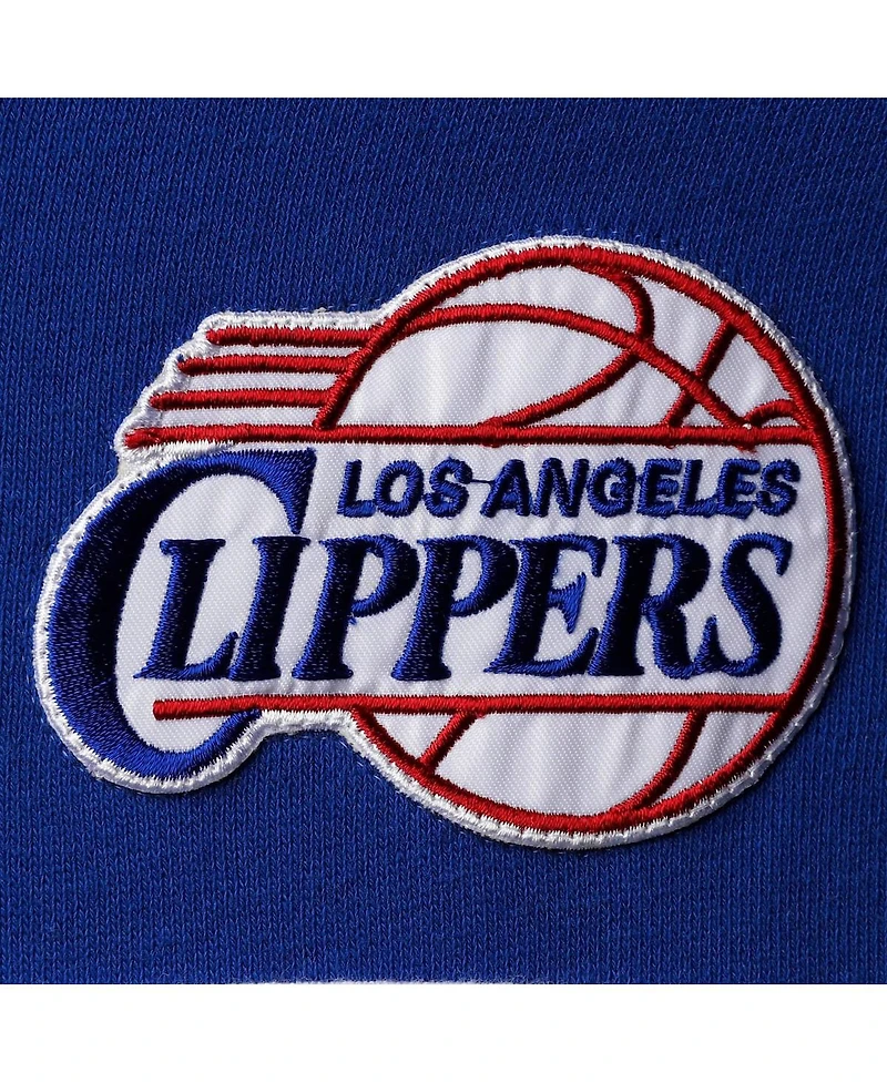 Men's Royal, Red La Clippers Head Coach Pullover Hoodie