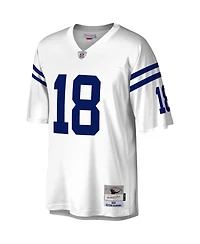 Men's Peyton Manning White Indianapolis Colts Legacy Replica Jersey