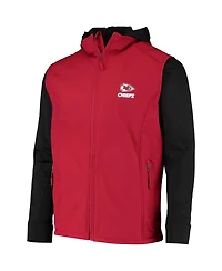 Men's Red, Black Kansas City Chiefs Alpha Full-Zip Jacket