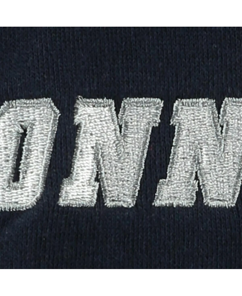 Women's Navy UConn Huskies Big Logo Pullover Hoodie