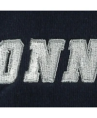Women's Navy UConn Huskies Big Logo Pullover Hoodie