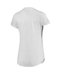 Women's White, Charcoal Chicago Blackhawks Sonata T-shirt and Leggings Set