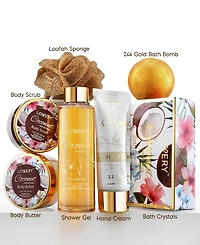 Lovery 8-Pc. Bath & Body Gift Set