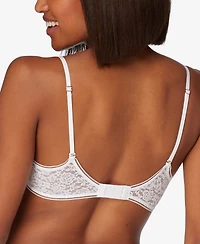 Maidenform Pure Comfort Stretch Lace Demi Underwire Bra DM202C