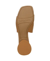Franco Sarto Women's Loran Stacked Heel Slide Dress Sandals