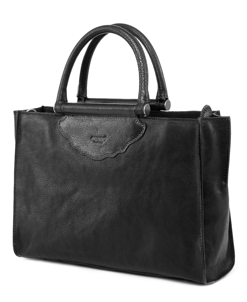 Old Trend Women's Genuine Leather Rose Cove Tote Bag