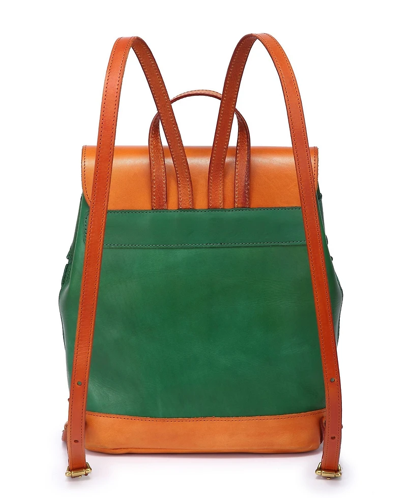 Old Trend Women's Genuine Leather Prism Backpack