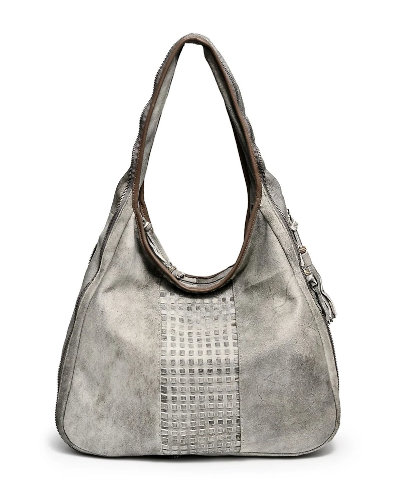Old Trend Women's Genuine Leather Dorado Expandable Hobo Bag