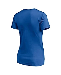Women's Fanatics Royal Kansas City Royals Hometown V-Neck T-shirt