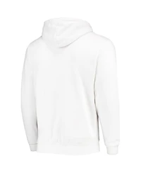 Men's Colosseum White Illinois Fighting Illini Arch and Logo 3.0 Full-Zip Hoodie