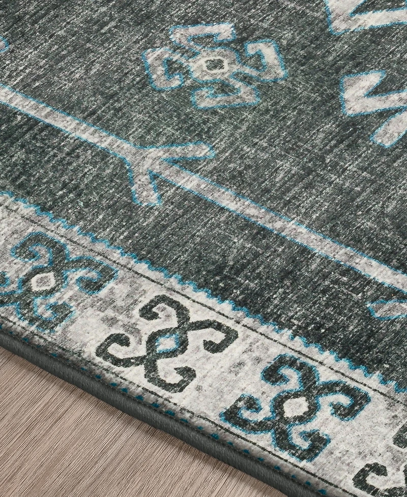 Dalyn Brisbane Washable Br2 2'3" x 7'6" Runner Area Rug