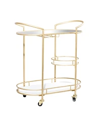 Metal Contemporary Bar Cart