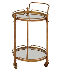 Brass Iron Bar Cart