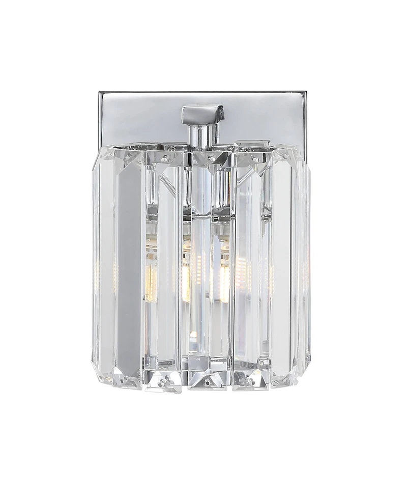 Coco Prism Vintage-like 1-Light Classic Glam Led Vanity Light