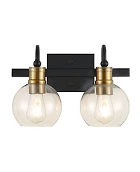 Jonathan Y Marais -Light Rustic Vintage-Inspired Led Vanity Light