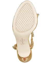 Jessica Simpson Women's Jaycin Barely-There Rhinestone Evening Sandals