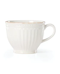 French Perle Groove Latte Mug Set, 2 Piece
