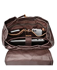 Tsd Brand Urban Light Traveller Canvas Backpack