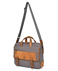 Tsd Brand Valley Oak Canvas Brief Bag