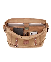 Tsd Brand Forest Canvas Messenger Bag