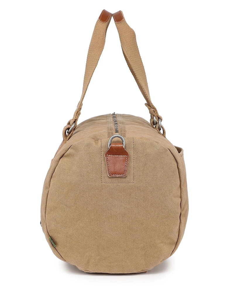 Tsd Brand Forest Canvas Weekender Bag