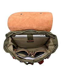 Tsd Brand Hosta Valley Canvas Backpack